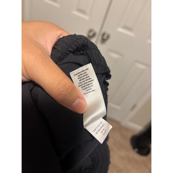 Athleta hillside black romper jumpsuit sz 2 - Picture 10 of 11